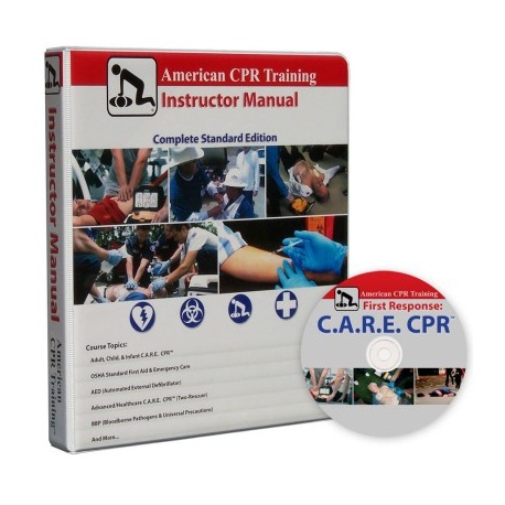 American CPR Training Instructor Manual w/ C.A.R.E DVD