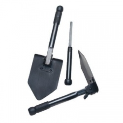 Folding Survival Shovel with Saw