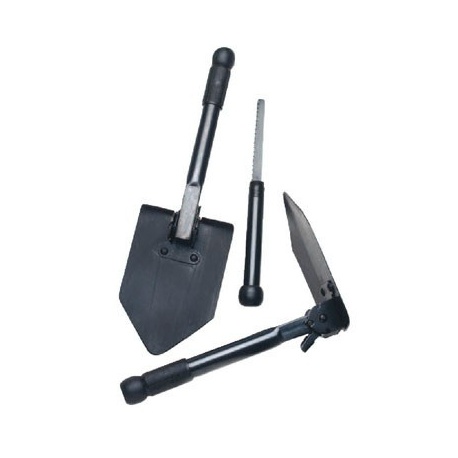 Folding Survival Shovel with Saw