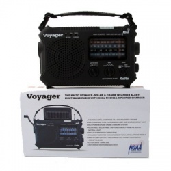 The Kaito Voyager - Solar & Crank Weather Alert Radio
