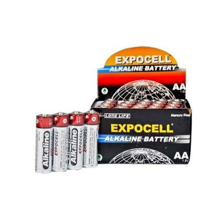 Alkaline AA Batteries, 1 Pair