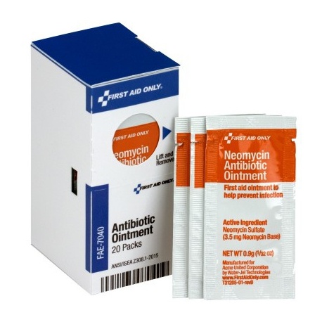 First Aid Antibiotic Ointment, 20 Each - SmartTab EzRefill