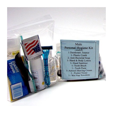 14 Piece Personal Hygiene Kit (Male)