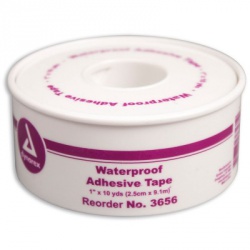 1"x10 yd. Waterproof tape, plastic spool