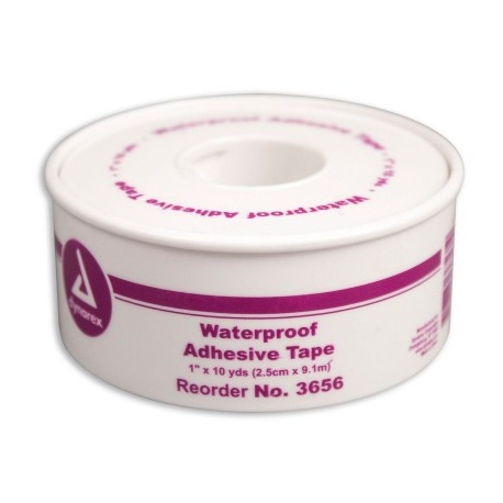 1"x10 yd. Waterproof tape, plastic spool