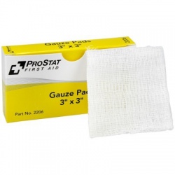 Sterile 12-Ply Gauze Pads - 3" x 3" - 4 per box