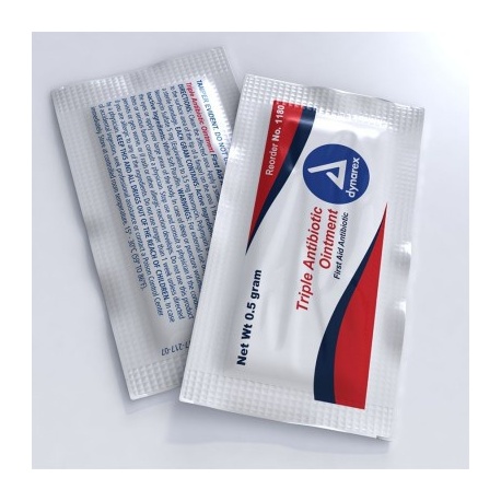 Triple Antibiotic Ointment, 0.5 gm. - 144 per box Case of 12 @ $27.70 ea.
