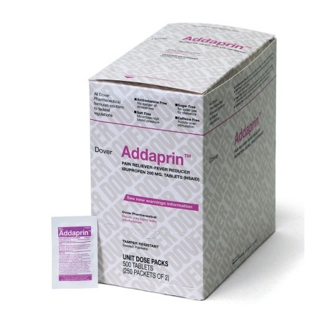 Addaprin - Ibuprofen 200mg, 500/box