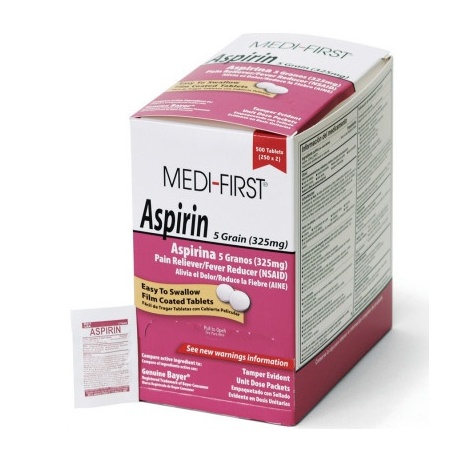Aspirin, 500/box