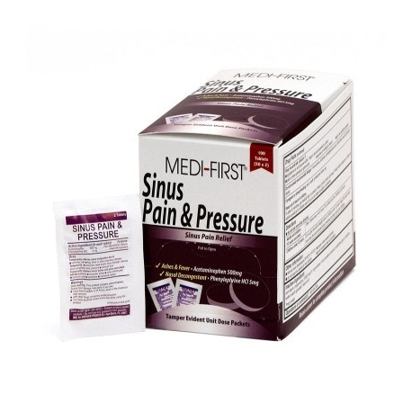 Sinus Pain & Pressure, 100/box