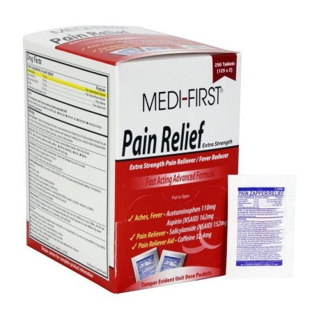 Pain Relief, 250/box
