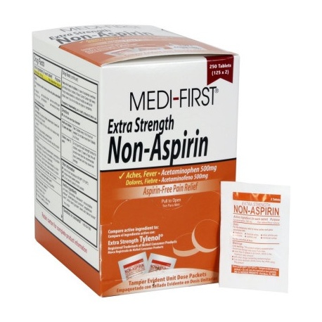 Non-Aspirin Extra Strength, 250/box