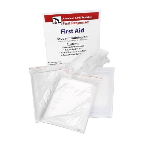 First Aid Student Training Kit, 7 Pieces