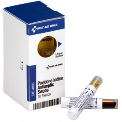 Povidone Iodine Antiseptic Swabs, 10 Per Box - SmartTab EzRefill