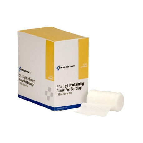 Conforming gauze roll bandage, non-sterile - 10 per box