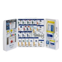 Guaranteed OSHA Compliance General first aid cabinet w/oral medications