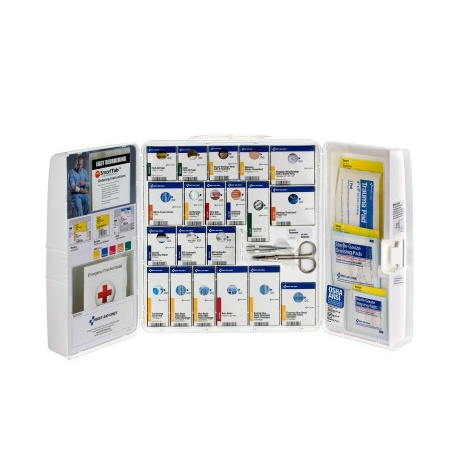 Guaranteed OSHA Compliance Food Industry first aid cabinet w/o oral meds